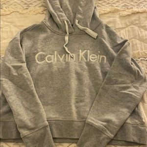 Calvin Klein Gray Sweatshirt
